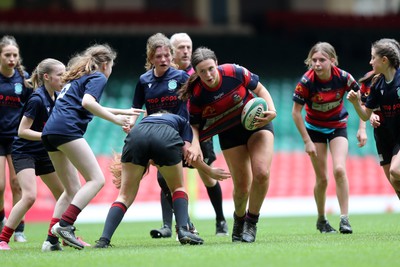 190324 - Ysgol Godre’r Berwyn v Ysgol Bro Dur - WRU Welsh Schools Girls U14 Cup Final - 