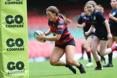 190324 - Ysgol Godre’r Berwyn v Ysgol Bro Dur - WRU Welsh Schools Girls U14 Cup Final - 