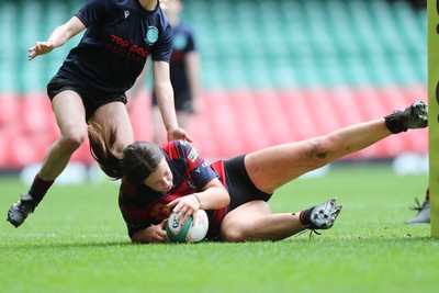 190324 - Ysgol Godre’r Berwyn v Ysgol Bro Dur - WRU Welsh Schools Girls U14 Cup Final - 