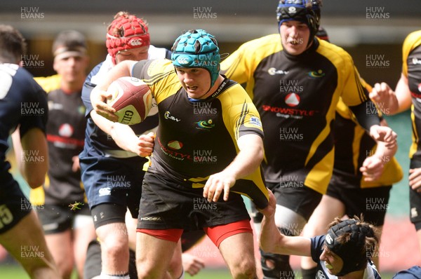 130416 - Ysgol Gyfun Gwyr v Llanishen High- action from the WRU Schools Cup Final