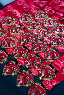 111225 - Ysgol Gymraeg Bro Morgannwg v Ysgol Gyfun Gymraeg Bro Myrddin - U18 Schools and Colleges Champions of Champions - First place medals displayed on a table