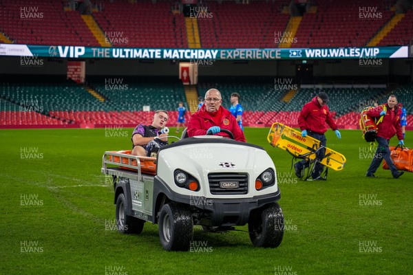 111225 - Ysgol Gymraeg Bro Morgannwg v Ysgol Gyfun Gymraeg Bro Myrddin - U18 Schools and Colleges Champions of Champions - medical treatment