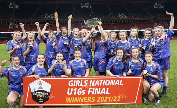 270422 - Ysgol Y Berwyn v Plasmawr Girls National - U16 Final -