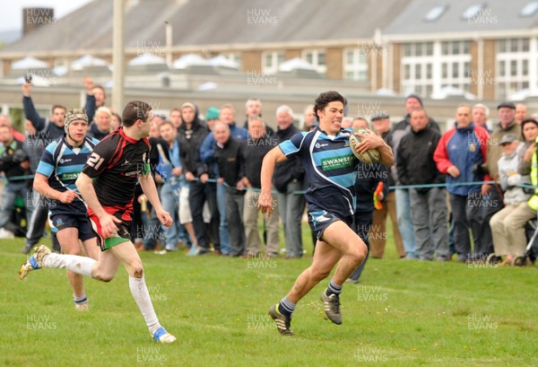 090513 - Ystalyfera v Mumbles - SWALEC League 3 South West - 