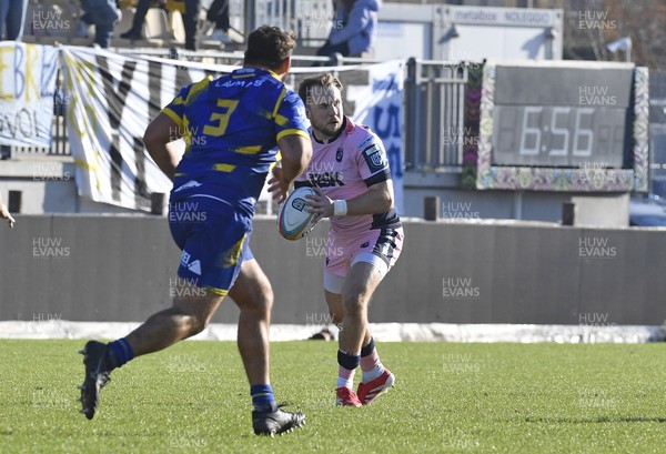 291125 - Zebre Parma v Cardiff Rugby - United Rugby Championship - Ioan Lloyd of Cardiff 