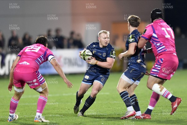 110426 - Zebre Parma v Dragons RFC - EPCR Challenge Cup Quarter Final - Tinus de Beer of Dragons 