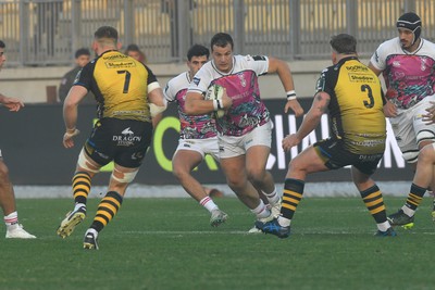 130124 - Zebre Parma v Dragons RFC - EPCR Challenge Cup - Matteo Nocera of Zebre