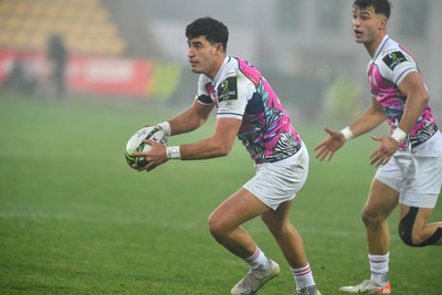 130124 - Zebre Parma v Dragons RFC - EPCR Challenge Cup - Giovanni Montemauri of Zebre