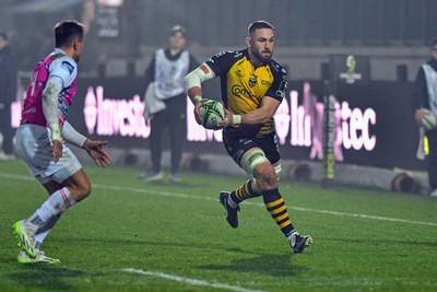 130124 - Zebre Parma v Dragons RFC - EPCR Challenge Cup - Harri Keddie of Dragons