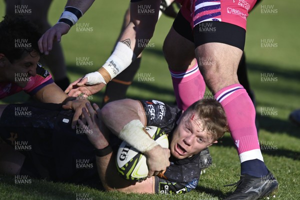 110126 - Zebre Parma v Ospreys - EPCR Challenge Cup - Keiran Williams of Ospreys 